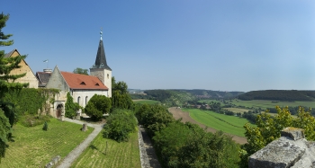 Burgenlandkreis - Blick von Zscheiplitz nach Freyburg