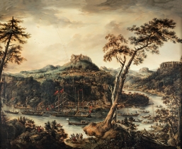 Festtagsflotte am Lilienstein