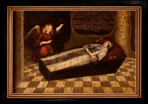 Totenbild Herzogin Magdalena Sibylla von Sachsen-Altenburg